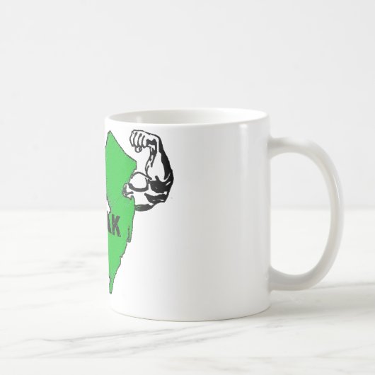 Mug New Jersey : Pas pour le faible (Droite)