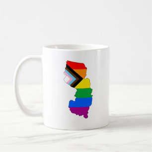 Mug New Jersey State Pride LGBTQ Progress Pride