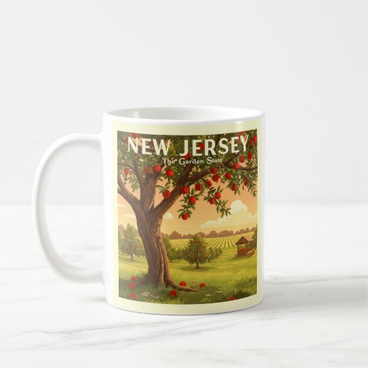 Mug New Jersey vintage (Gauche)