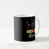 Mug New Knee New Me Funny Knee Surgery Recovery Joke (Devant droit)