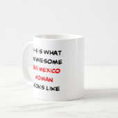 Mug new mexico woman, awesome (Devant gauche)
