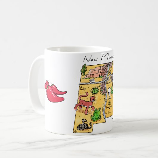 Mug New Mexique (Devant gauche)