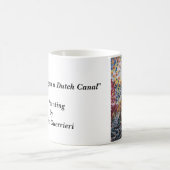 Mug "New Morning huile sur canal néerlandais "… - (Centre)