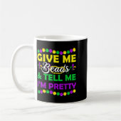Mug New Orleans Beads Mardi Gras Party Apparel Funny W (Gauche)