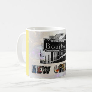 Mug New Orleans Bourbon Street Photo de voyage