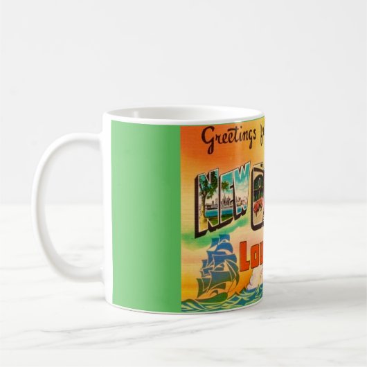 Mug New Orleans Greeting  (Gauche)
