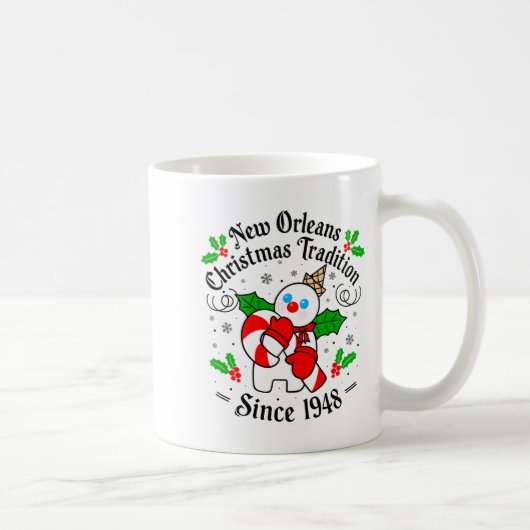 Mug New Orleans Mr Bingle Christmas Tradition Snowman (Droite)