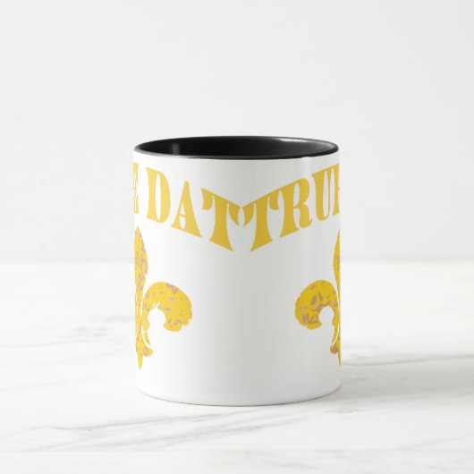 Mug New Orleans True Dat, (Centre)