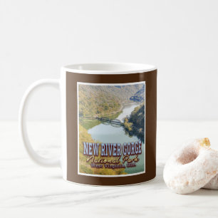 MUG NEW RIVER GORGE NATIONAL PARK - WEST VIRGINIA USA