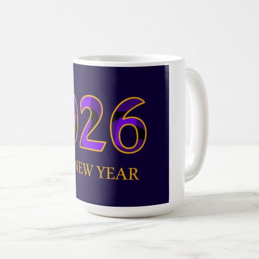 Mug New year  (Devant droit)