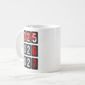 Mug New Year 67 Six Seven Countdown New Year 2026 2027 (Devant gauche)