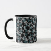 Mug New year decor, christmas, new year, snow (Gauche)