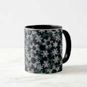 Mug New year decor, christmas, new year, snow (Devant droit)