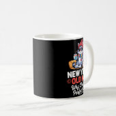 Mug New Year Old Me Why Change Perfection Cat New Year (Devant droit)