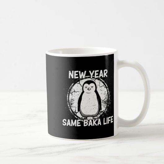 Mug New Year Same Baka Life Baka Penguin  (Droite)