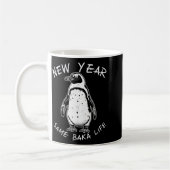 Mug New Year Same Baka Life Funny Penguin Meme  (Gauche)