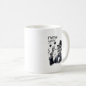 Mug New Year Same Baka Life Funny Skeleton New Year's  (Devant droit)