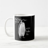 Mug New Year Same Baka Life Penguin Joke Funny  (Gauche)