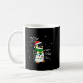 Mug New Year Same Baka Life Penguin New Year Sarcastic (Gauche)