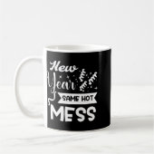 Mug New Year Same Mess Funny New Year's Eve (Gauche)