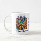 Mug New Year's Eve Celebration El Año Viejo (Gauche)