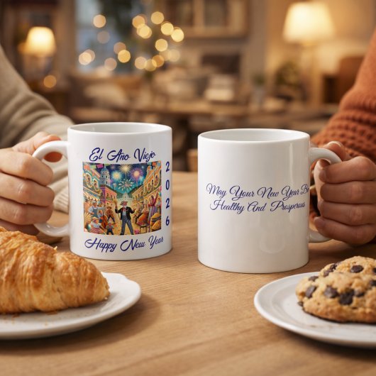 Mug New Year's Eve Celebration El Año Viejo