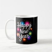 Mug New Years Eve Party Matching Happy New Year  (Gauche)