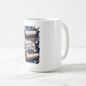 Mug New Year's Resolution T-Shirt, Ornate Scroll (Devant droit)