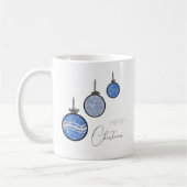 Mug New Year's tree decorations (Gauche)