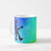 Mug New York Boogie Nights Guitare Rainbow (Devant gauche)