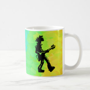 Mug New York Boogie Nights Guitare Rainbow