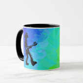 Mug New York Boogie Nights Guitare Rainbow (Devant gauche)