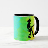 Mug New York Boogie Nights Guitare Rainbow (Devant droit)