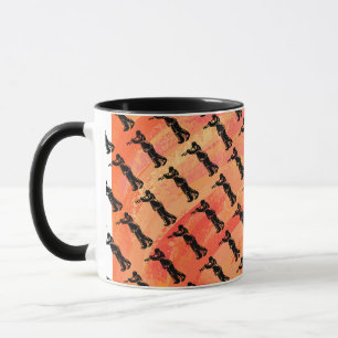 Mug New York Boogie Nights Trumpet Orange