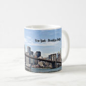 Mug New York - Brooklyn Bridge (Devant droit)