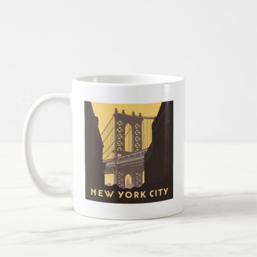 Mug New York | Brooklyn Bridge (Gauche)