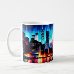 Mug New York City Abstrait 1103