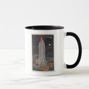 Mug New York City, bâtiment d'état de NYEmpire dedans
