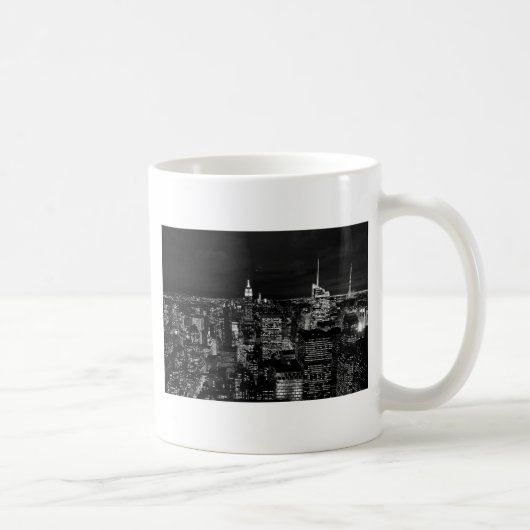 Mug New York City Night Skyline (Droite)
