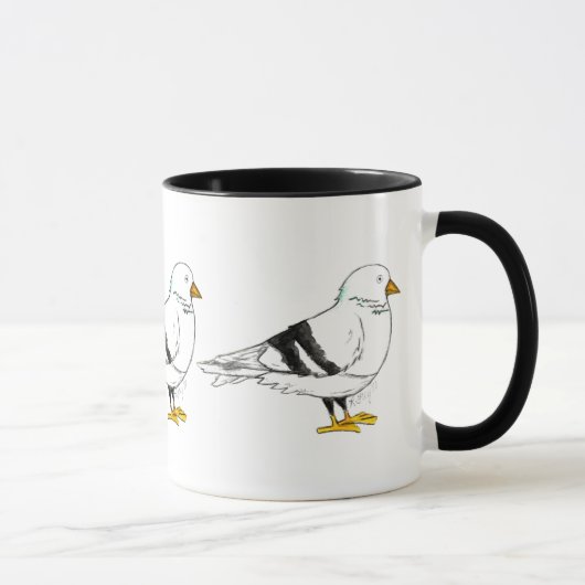 Mug New York City NYC Pigeon Bird (Droite)