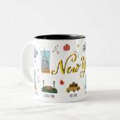 Mug New York City USA (Devant gauche)