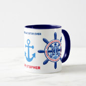 Mug New York, États-Unis, Personnalisable, Voyage en m (Devant droit)