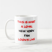 Mug new york fan, loyal (Gauche)