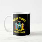 Mug New York Fire Lice Department Firefighters (Gauche)
