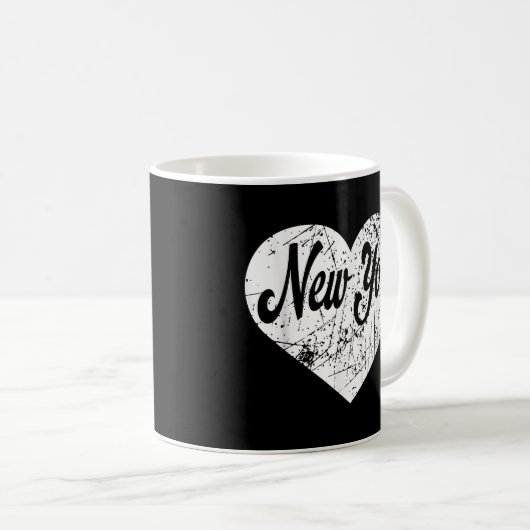Mug New York Heart (Devant droit)