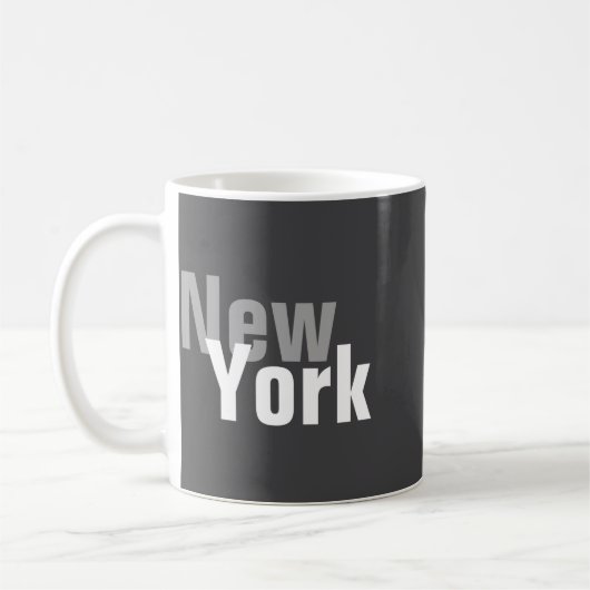 Mug New York Mens Basic Dark _1  (Gauche)