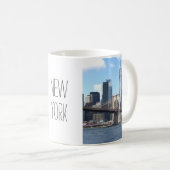 Mug New York Modern Deux Photos (Devant droit)