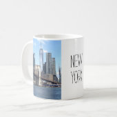Mug New York Modern Deux Photos (Devant gauche)