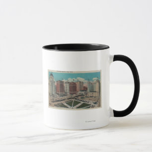 Mug New York, NY - carré de déterioration