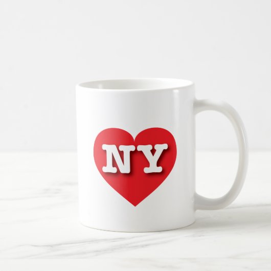 Mug New York Red Heart - J'aime NY (Droite)